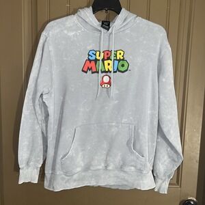 Nintendo Super Mario Brothers Sweatshirt Hoodie   X Large Princess Luigi Yoshi